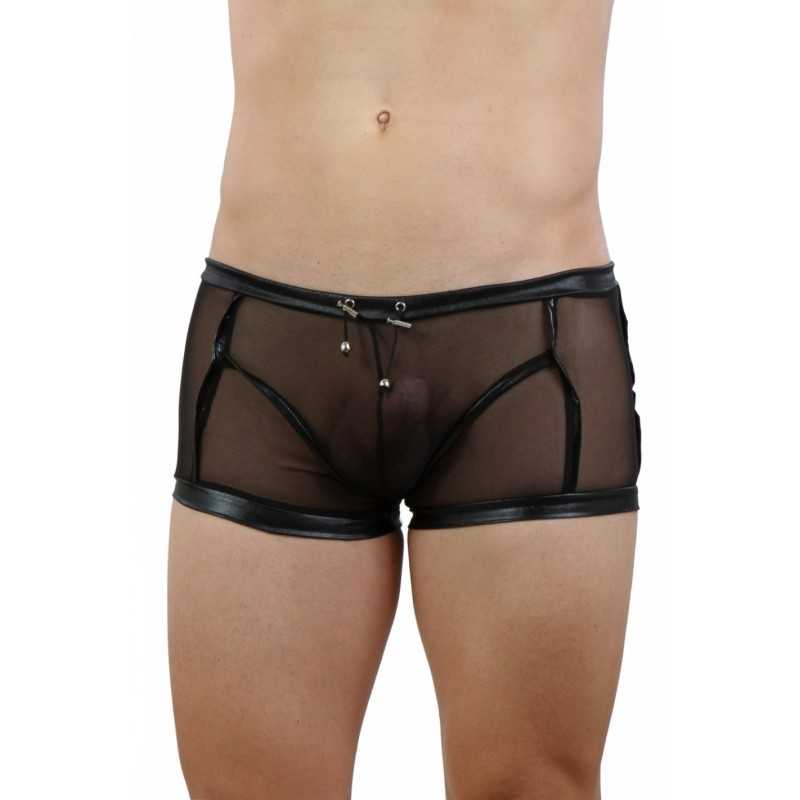 Jadelingerie 91, 92 et 77 Boxer Homme Micro Résille