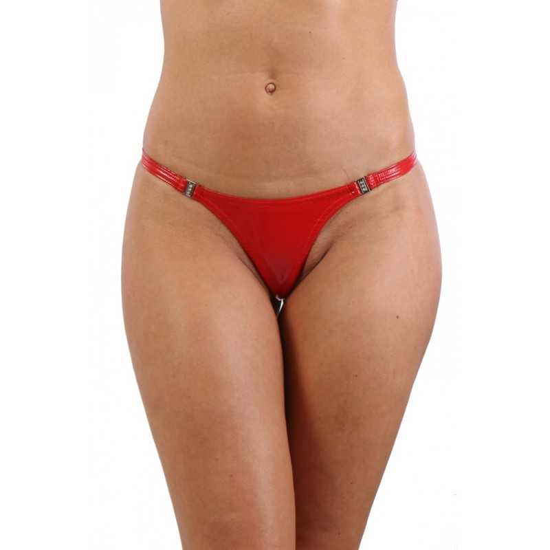 Bunny and Clyde 1er Loveshop en Belgique à Visé String Vinyle