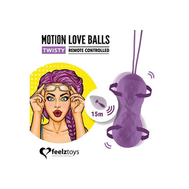 Jadelingerie 91, 92 et 77 Remote Controlled Motion Love Balls