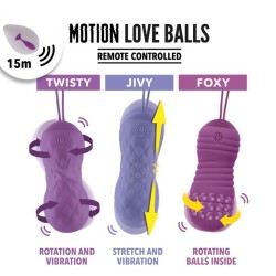 Jadelingerie 91, 92 et 77 Remote Controlled Motion Love Balls