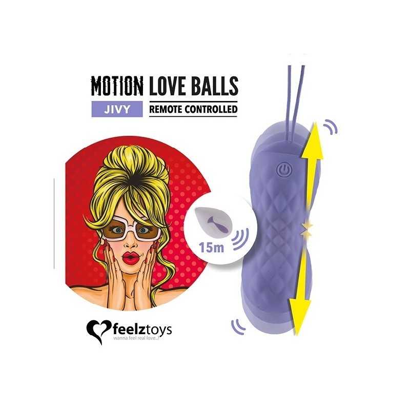 Jadelingerie 91, 92 et 77 Remote Controlled Motion Love Balls